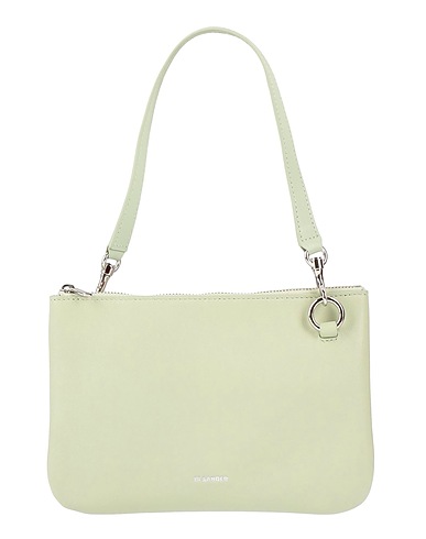 JIL SANDER Borsa a mano Verde salvia Pelle di vitello