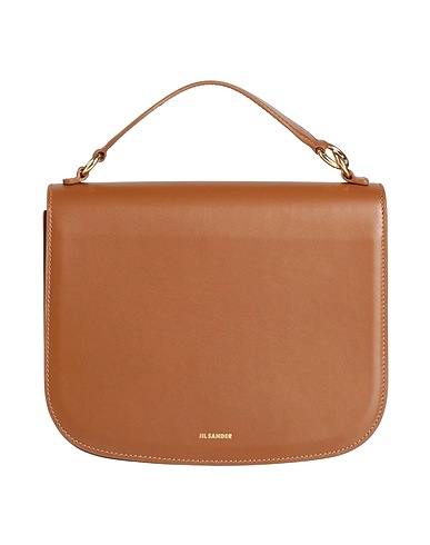 JIL SANDER Handbag Brown Leather