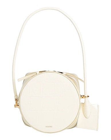 JACQUEMUS Handbag Cream 100% Calfskin