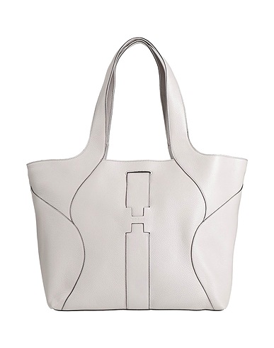 HOGAN Schultertasche Grau Kalbsleder