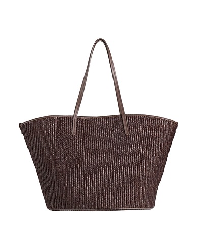 BRUNELLO CUCINELLI Handbag 52% Cotton, 48% Leather