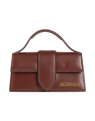 JACQUEMUS Handbag Dark brown Leather