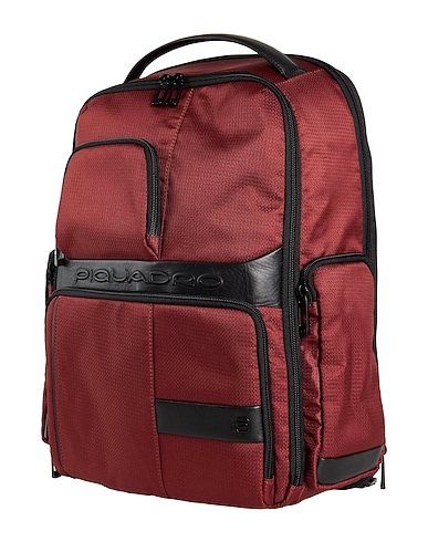 PIQUADRO Sacs à dos Cuir de bovin, Nylon, Polyester, Métal, Fibres synthétiques