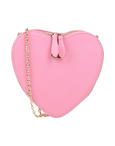TWINSET Across-body bag Pink 100% Polyester, Polyurethane