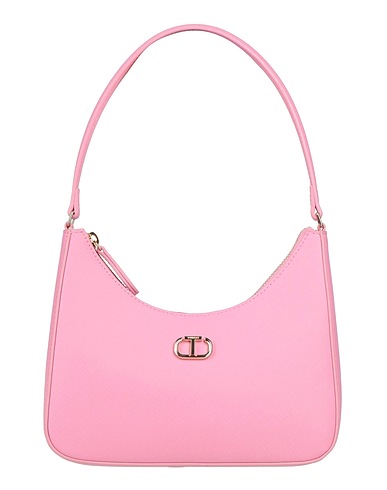 TWINSET Handbag Pink 100% Polyester