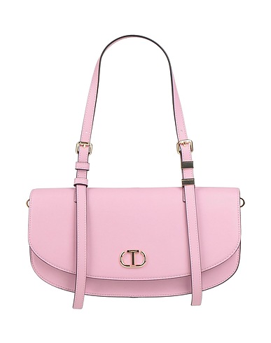 TWINSET Handbag Lilac 100% Polyester, Polyurethane