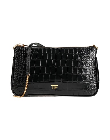 TOM FORD Cross-body bags Black Calfskin