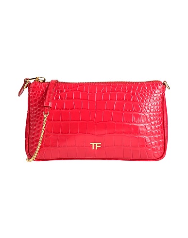 TOM FORD Cross-body bags Red Calfskin