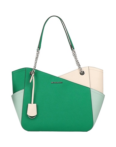 MICHAEL MICHAEL KORS Shoulder bag Green Textile fibres