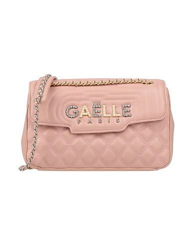 GAëLLE Paris Cross-body bags Antique rose 100% Polyurethane
