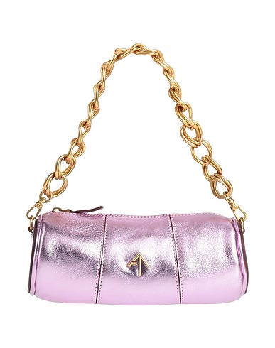 MANU ATELIER Handbag Lilac Calfskin