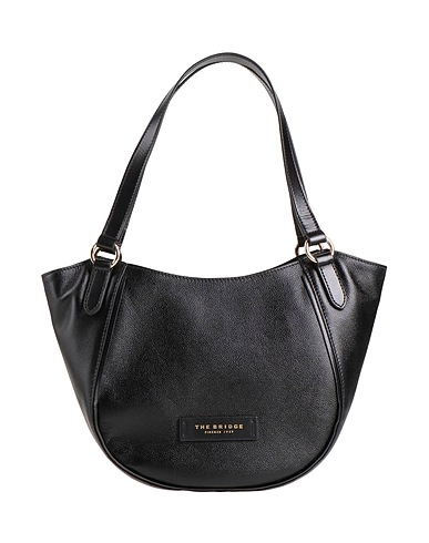 THE BRIDGE Handbag NERO Cow leather