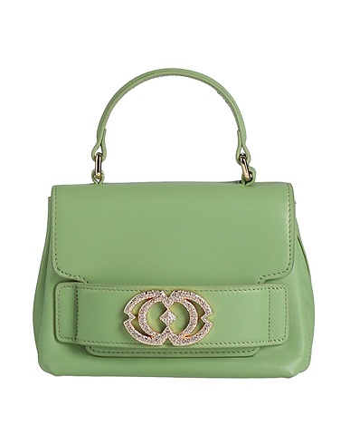 LA CARRIE Handbag Light green Calfskin