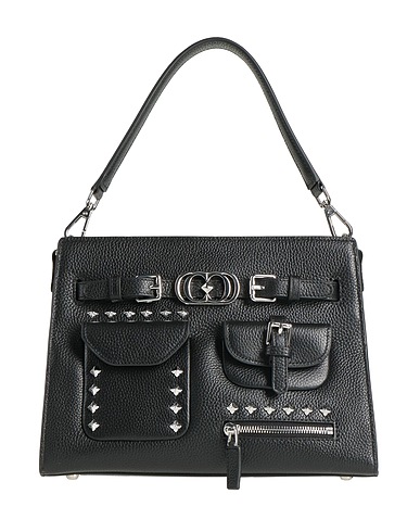 LA CARRIE Handbag Black Leather