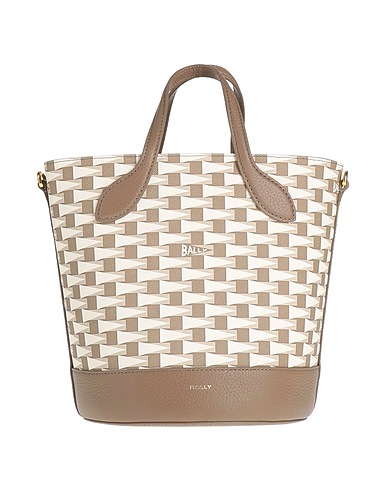 BALLY Handbag Grey Textile fibres