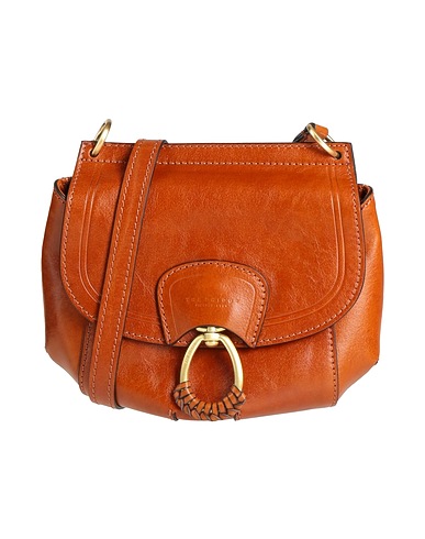 THE BRIDGE 크로스백 브라운 가죽