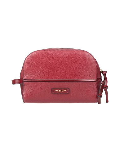 THE BRIDGE LUGGAGE Burgundy Leather