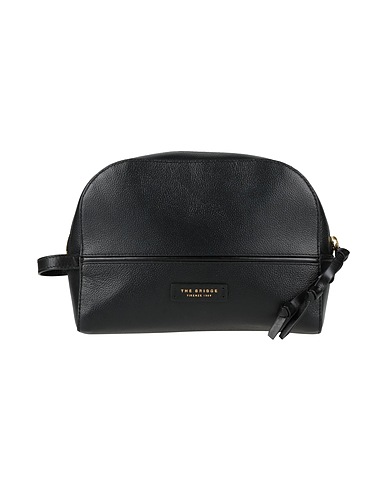 THE BRIDGE Beauty Case Schwarz Leder