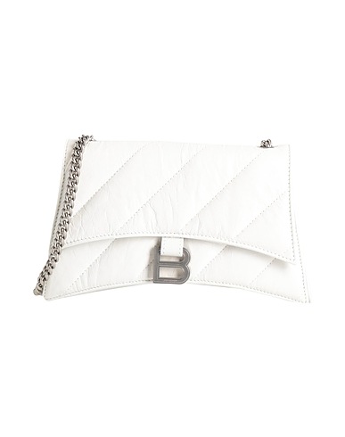 BALENCIAGA Cross-body bags White Leather