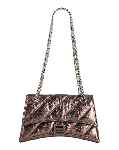 BALENCIAGA Shoulder bag Bronze Leather