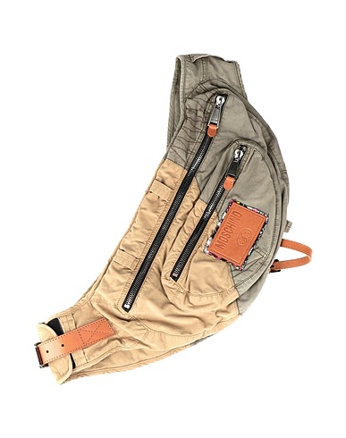 MOSCHINO Belt Bags Beige Textile fibres