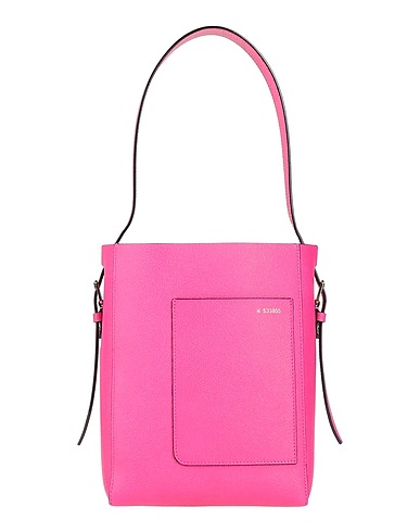 VALEXTRA Borsa a spalla Fucsia Pelle di vitello