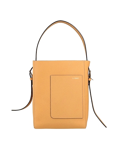 VALEXTRA Shoulder bag Camel Calfskin