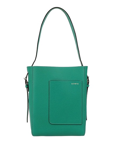 VALEXTRA Shoulder bag Emerald green Calfskin
