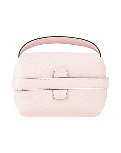 VALEXTRA Handbag Light pink 100% Calfskin
