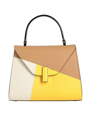 VALEXTRA Borsa a mano Cammello Pelle di vitello