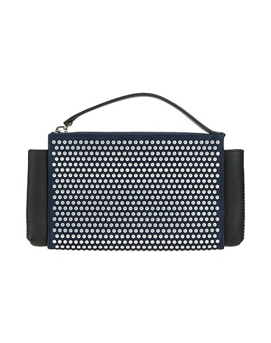 POLLINI Handbag Midnight blue Leather
