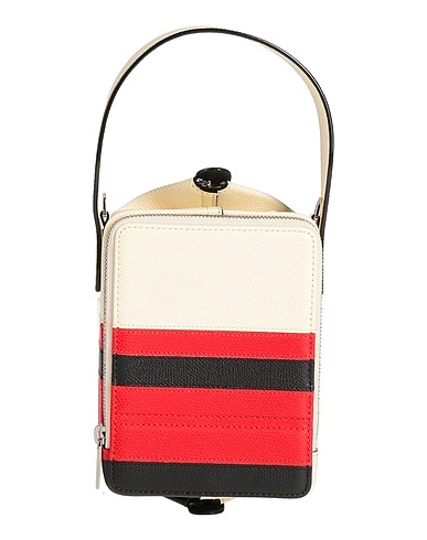 VALEXTRA Borsa a mano Rosso 100% Pelle di vitello