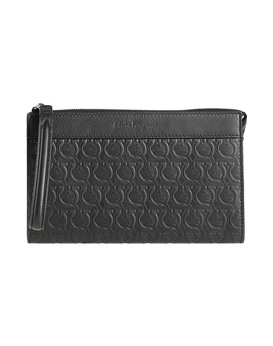 FERRAGAMO Handbag Black Leather