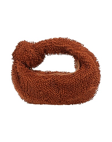 ANITA BILARDI Handbag Brown Textile fibers