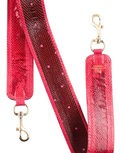 MALÌPARMI Bag accessories & charms Burgundy Leather