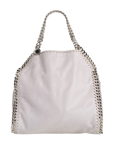 STELLA McCARTNEY Handbag Light grey Textile fibers