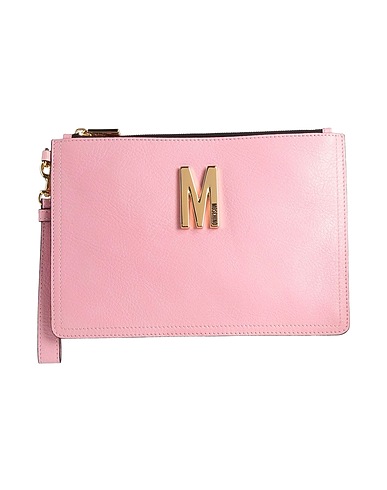 MOSCHINO Handbag COUTURE Pink Leather