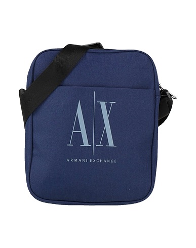 ARMANI EXCHANGE Borsa a tracolla Blu navy 100% Poliestere