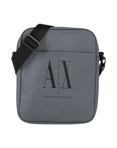 ARMANI EXCHANGE Cross-body bags Grey 100% Polyester