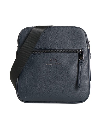 ARMANI EXCHANGE Sac bandoulière Bleu marine 100% Polyester, Polyuréthane
