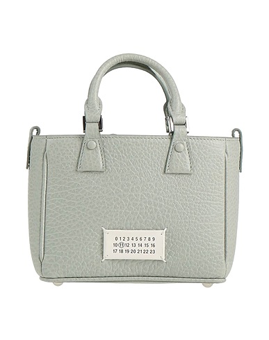 MAISON MARGIELA Handbag Sage green 100% Cow leather, Cotton, Polyester, Other Fibres, Brass