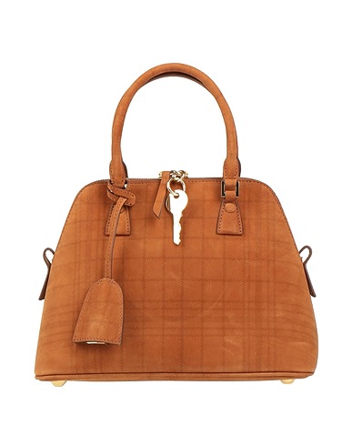 MAISON MARGIELA Handbag Brown 100% Cow leather, Brass