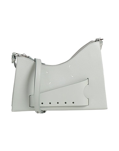 MAISON MARGIELA Across-body bag Light grey Leather
