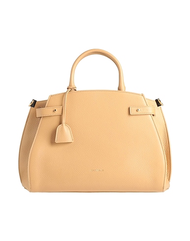 COCCINELLE Handbag Camel Leather