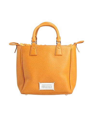 MAISON MARGIELA Handbag Tan 100% Cow leather, Cotton, Polyester, Other Fibres, Brass