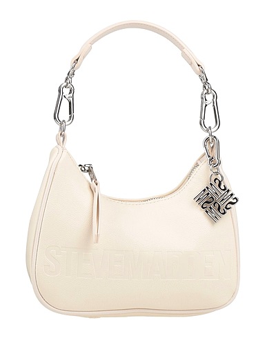 STEVE MADDEN Handbag Cream 100% Polyurethane