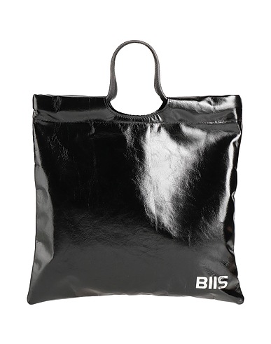 BIIS Handbag Black Leather
