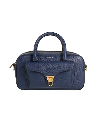 COCCINELLE Handbag Midnight blue Leather
