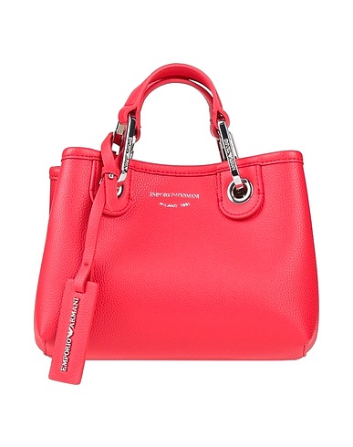 EMPORIO ARMANI Handbag Red 100% Polyurethane, Polyester
