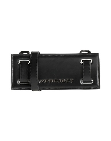 Y/PROJECT Cross-body bags Black Leather